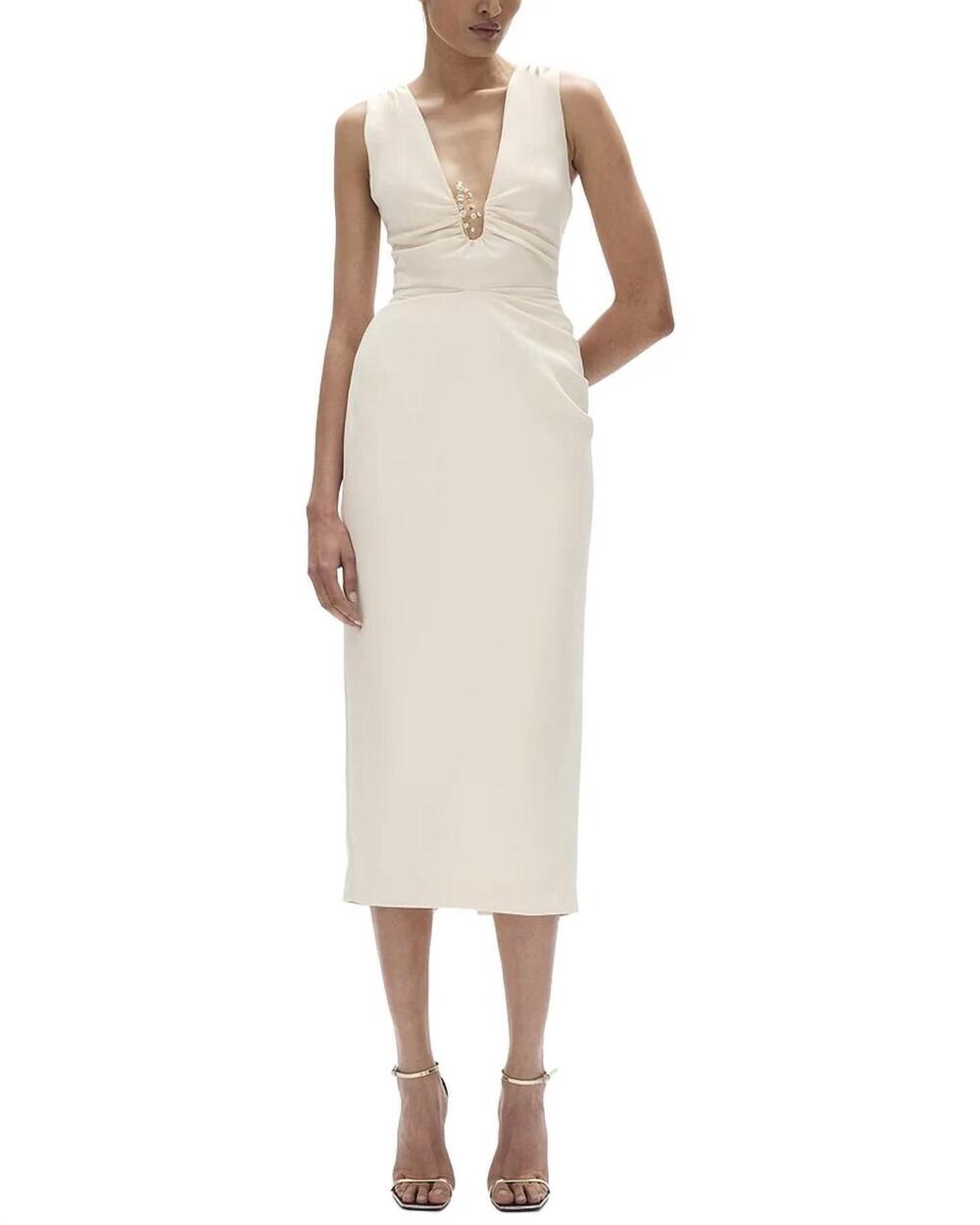 NEW RACHEL GILBERT martina dress in ivory